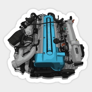 2jz engine Sticker